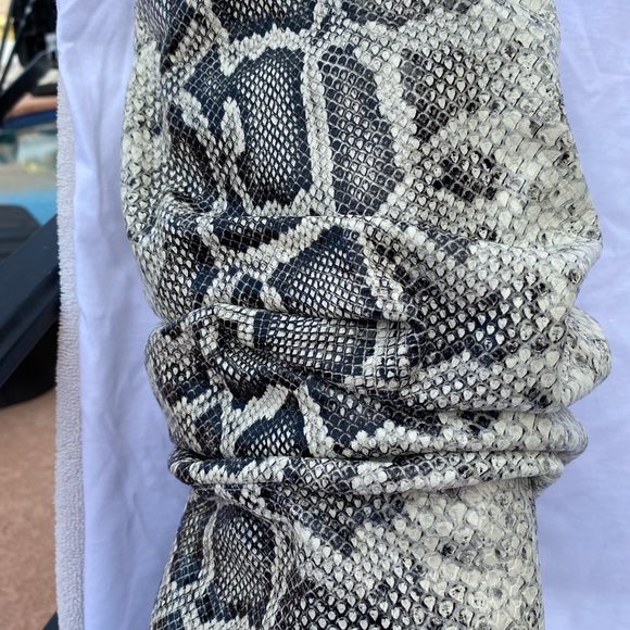 Marcell Von Berlin Snake Skin Leather Boots - Picture 9 of 10